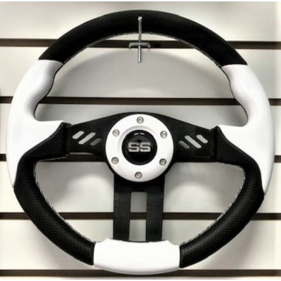 Volant sport blanc