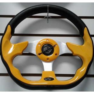 Volant sport jaune