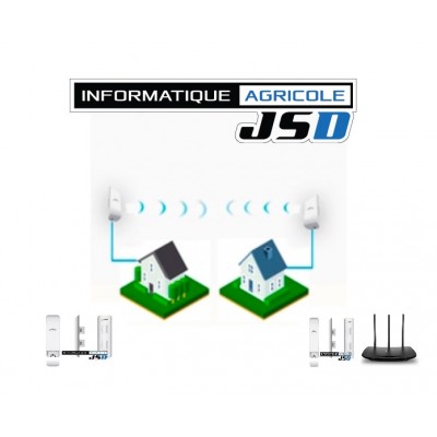 Ensemble d'interconnexion bâtiment (3 km et...