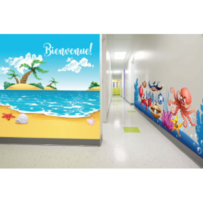murale corridor ocean