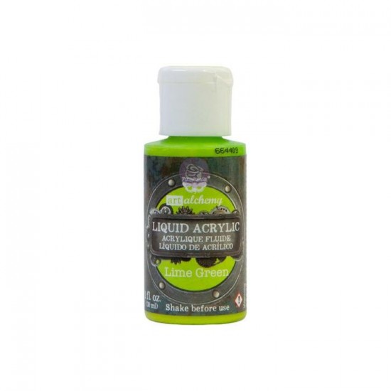 Finnabair - Peinture acrylique «Lime Green» 1oz