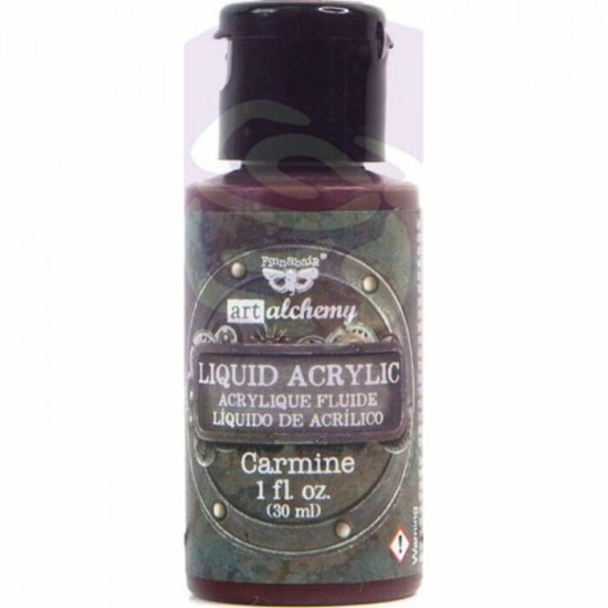 Finnabair - Peinture acrylique «Carmine» 1oz