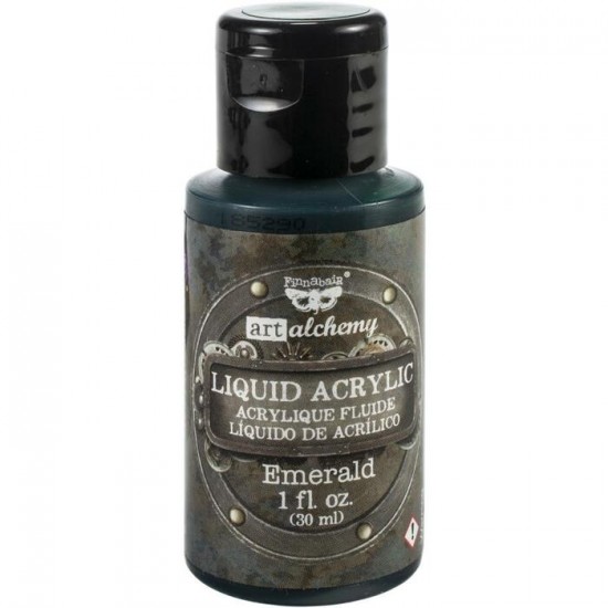 Finnabair - Peinture acrylique «Emerald» 1oz