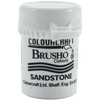Colorfin - Brusho Crystal Colour 15g couleur «Sandstone»