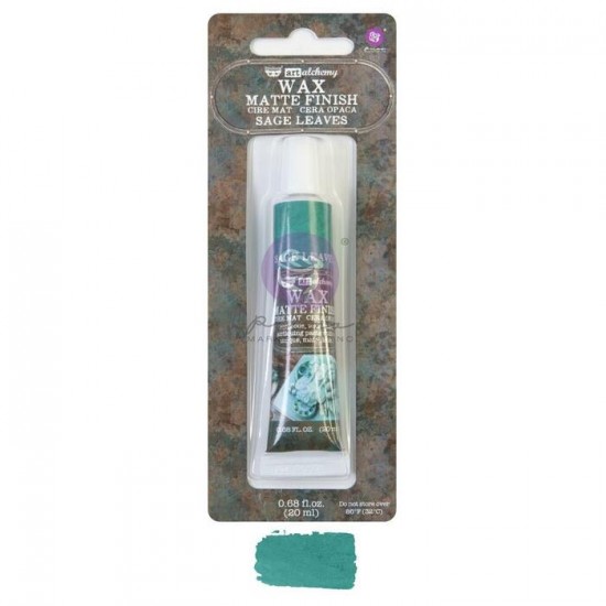 Finnabair - Art Alchemy cire mat couleur «Sage Leaves» .68oz