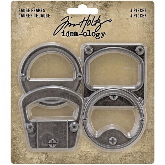 Tim Holtz - Idea-Ology «Gauge Frames» ensemble de 4 pièces