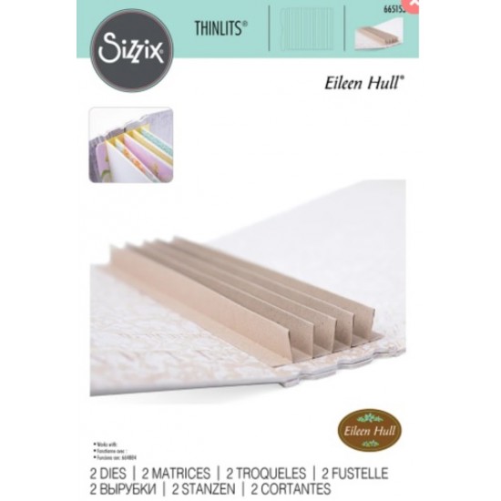 Sizzix - Thinlits Dies «Bookbinding & Label» 2...