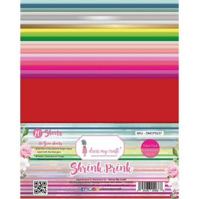 Dress my Craft - Papier Shrink Prink «Brillant»...