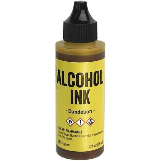 Tim Holtz - Alcohol Ink couleur «Dandelion» 2 oz