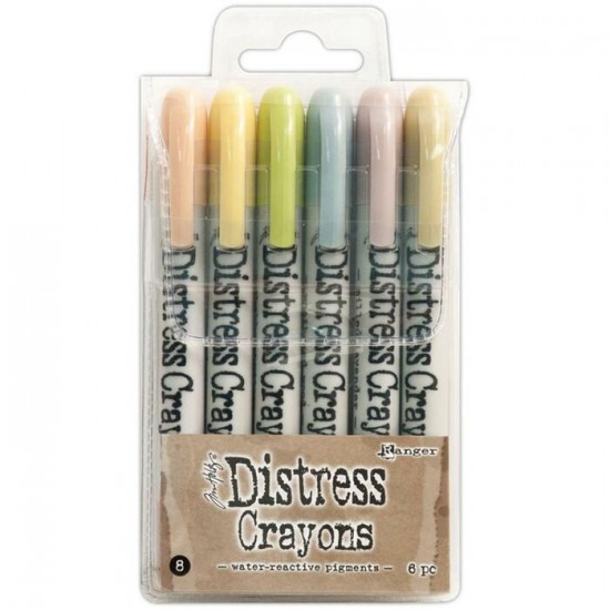 Tim Holtz - Ensemble de crayons Distress «Set #8»