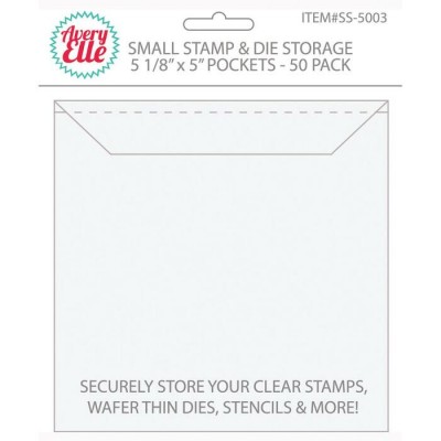 Avery Elle - Pochette «Stamp & Die Storage» format petit 50 pcs