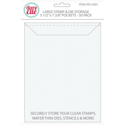 Avery Elle - Pochette «Stamp & Die Storage» format large 50 pcs