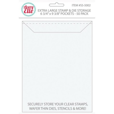 Avery Elle - Pochette «Stamp & Die Storage» format extra large 50 pcs