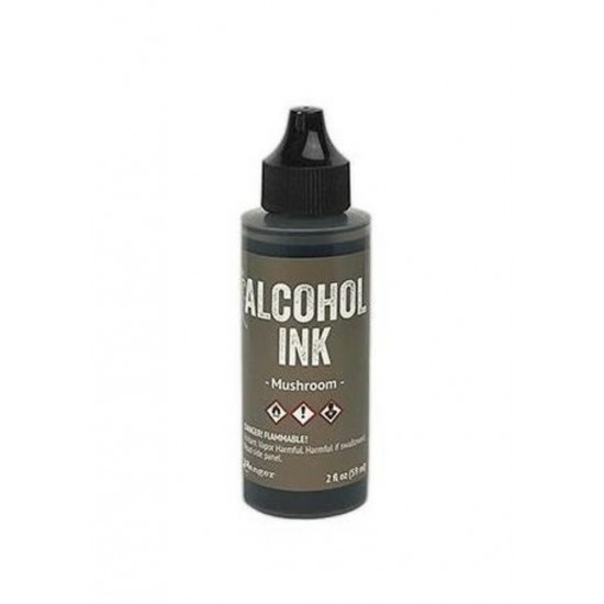 Tim Holtz - Alcohol Ink couleur «Mushroom» 2 oz