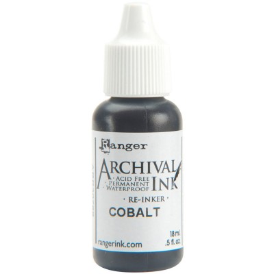 Ranger- Archival pad Re-Inker couleur "Cobalt"