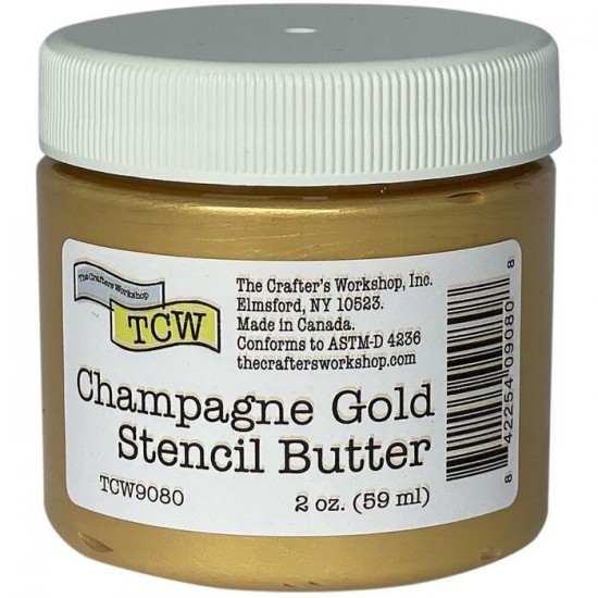 TCW - Stencil Butter couleur «Champagne Gold» 2...
