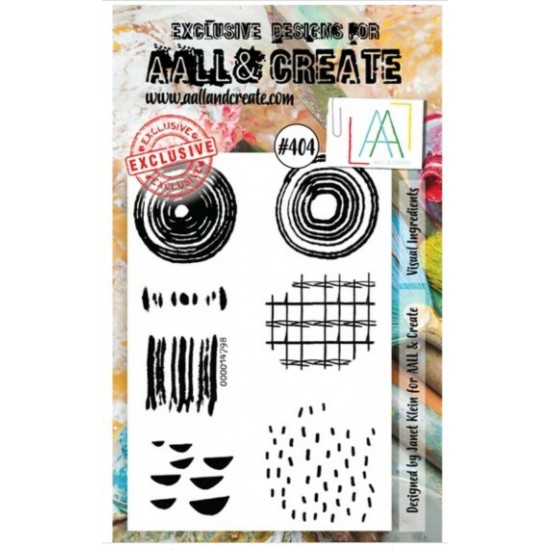 AALL & CREATE - Estampe set «Visual Ingredients»...