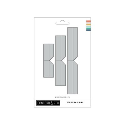 Concord & 9th - Die «Pop-Up Base» 3 pcs