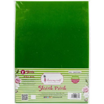 Dress my Craft - Papier Shrink Prink «Green» 10...
