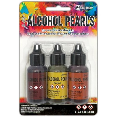 Tim Holtz - Ensemble «Alcohol Inks Pearls #5» ...