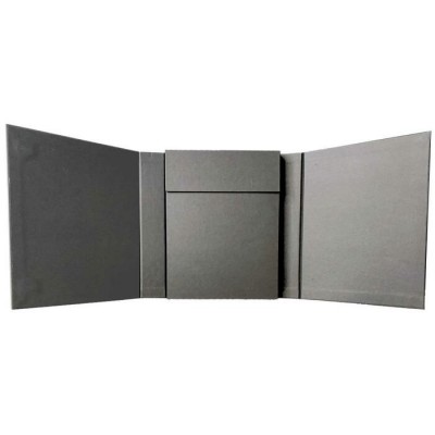 49th Market - Album  «Foundations Memory Keeper" Tri-fold Magnetic closure»  Noir