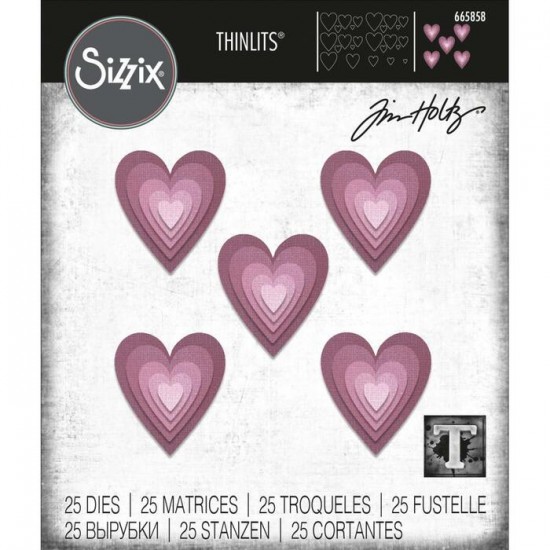 Sizzix - Thinlits Dies de Tim Holtz «Stacked...