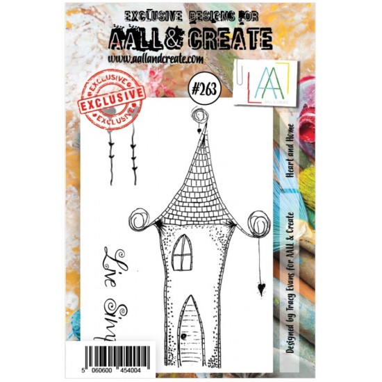 AALL & CREATE - Estampe «Heart and Home»  #263  ...