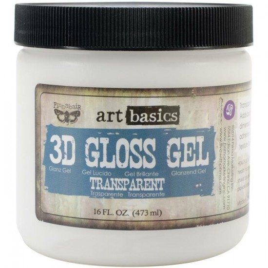 Finnabair Art Basics «3D Gloss Gel transparent»...