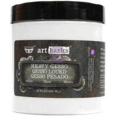 Finnabair - «Heavy Gesso» blanc 17 oz