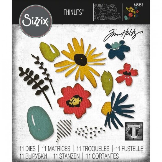 Sizzix - Thinlits Dies de Tim Holtz «Modern...