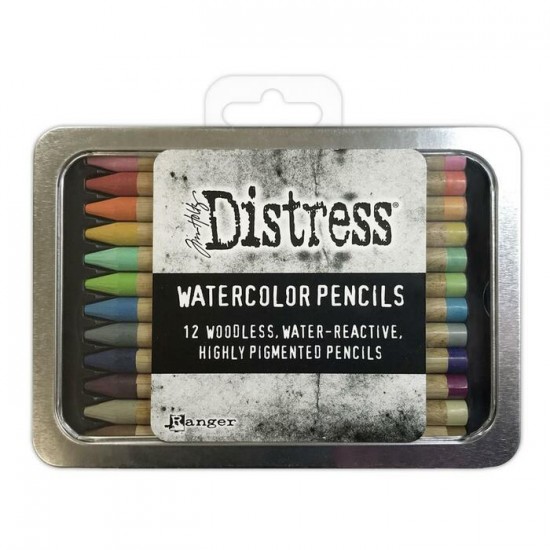  Distress - Crayons soluble à l'eau "Watercolor Pencil Set 2" 12pcs