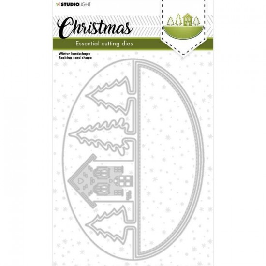 Studio Light - Die collection «Essentials/Winter Landscape» modèle #256 Cardshape