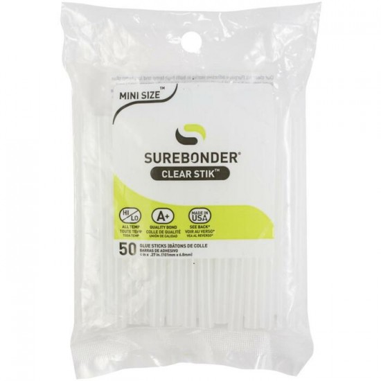 Superbonder - Bâton de colle  «Clear Stik mini size»  50 pcs / Pqt