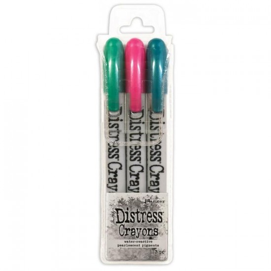 Tim Holtz - Ensemble de crayons Distress «Holiday...