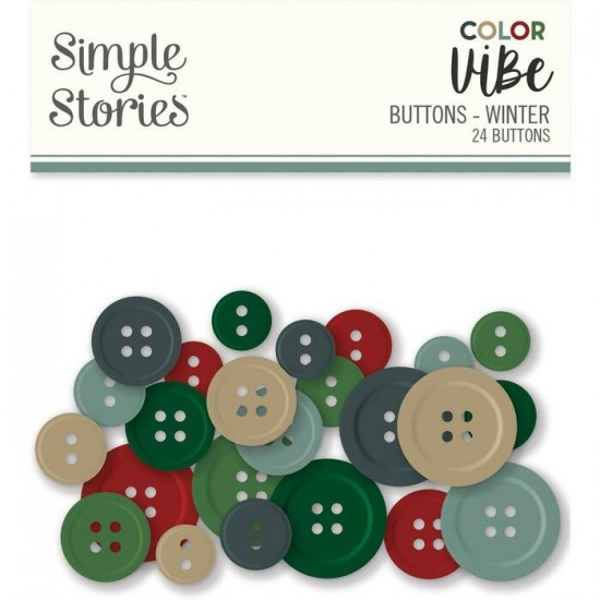 Simple Stories - Boutons collection ColorVibe...