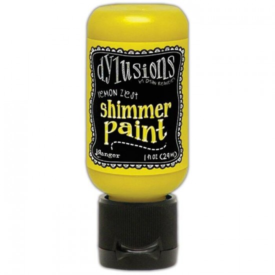 Dylusions - Shimmer Paint  «Lemon Zest» 1oz