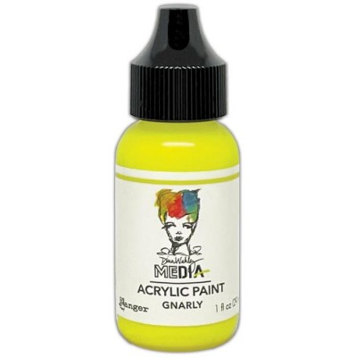 Dina Wakley - Peinture acrylique «Gnarly» 1oz