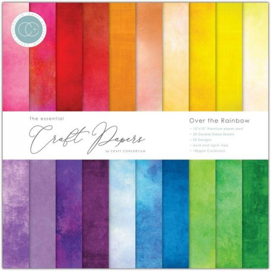 Craft Consortium - «Over The Rainbow» paquet de...