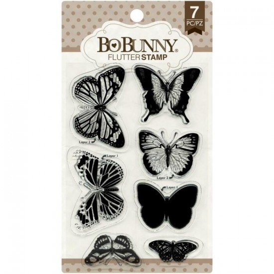 BoBunny- Estampes  «Flutter» 7pcs