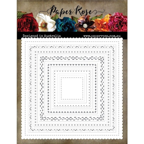  Paper Roses - Dies «Lots & Lots Of Squares ...