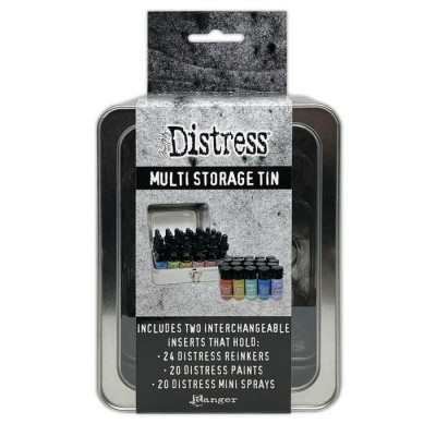 Tim Holtz  - Boîte de rangement en métal «Multi...