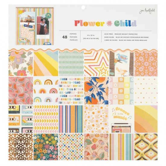 Jen Hadfield- bloc de papier collection  «Flower...