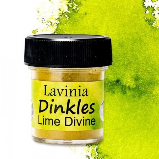 Lavinia-Poudre colorante Dinkles couleur  «Lime...