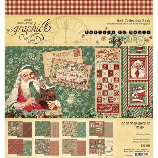  Graphic 45 - «Letters To Santa» Ensemble de...