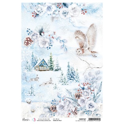 Ciao Bella - Papier de riz «All About The Artic»...
