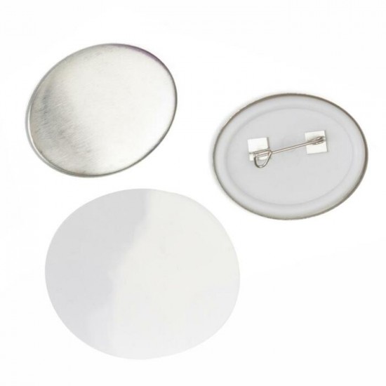 WE R Memory - «Button Press Refill OVAL 38mm x 32...