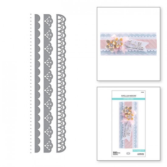 Spellbinders - Dies «Romantic Slimline Borders»...