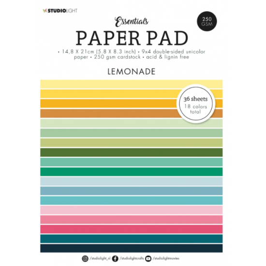 Studio Light- Essentials Paper Pad «Lemonade»...