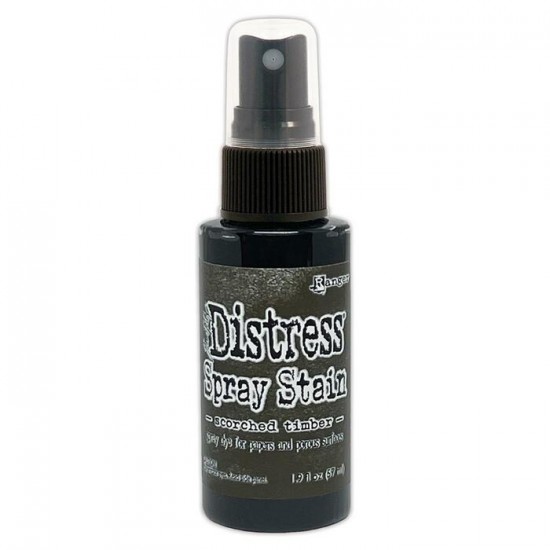 Distress Spray Stain 1.9oz couleur «Scorched Timber»