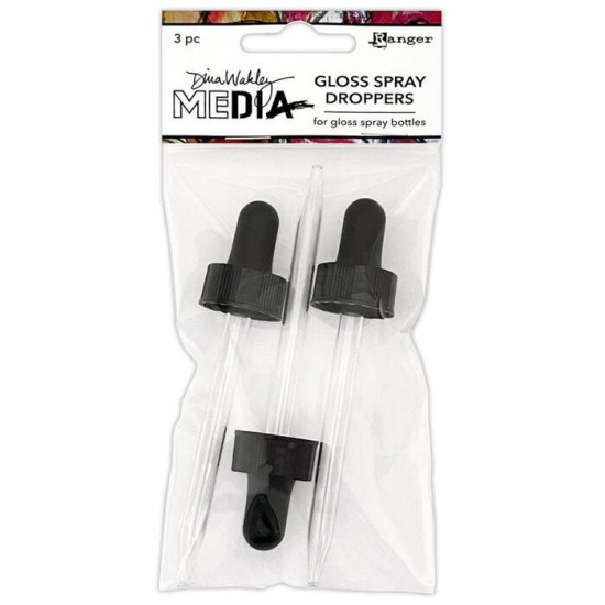 Dina Wakley-«Gloss Spray Droppers» 3 pcs